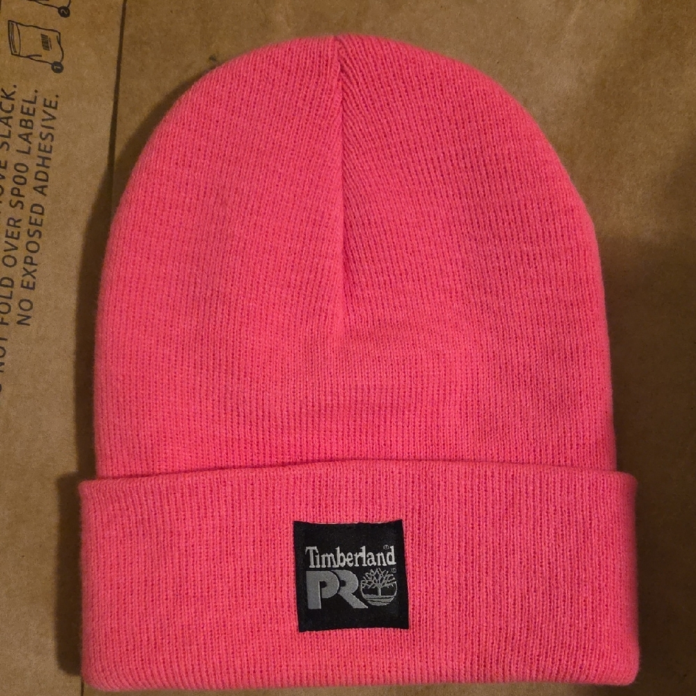 Timberland PRO Kids Pink Beanie